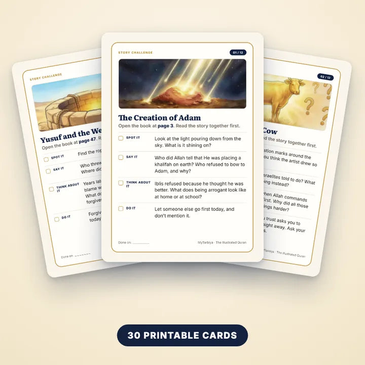 30 Story Challenge Cards